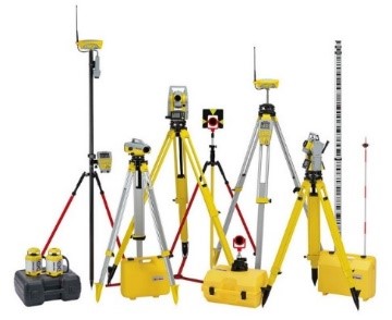 Figura 5. Equipamentos topográficos.