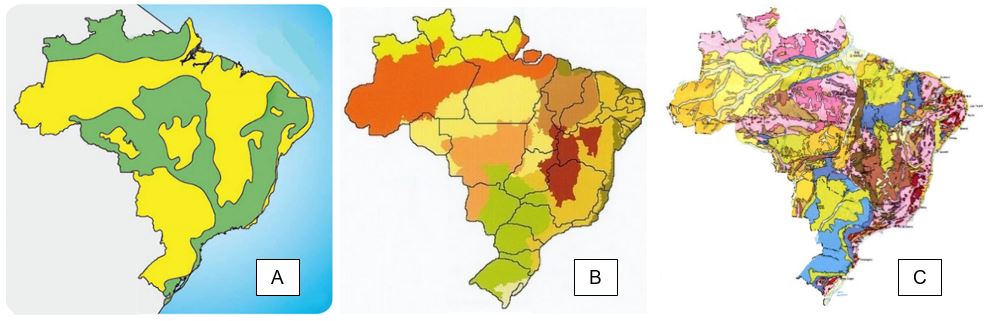 Figura 8. Mapas geológicos.